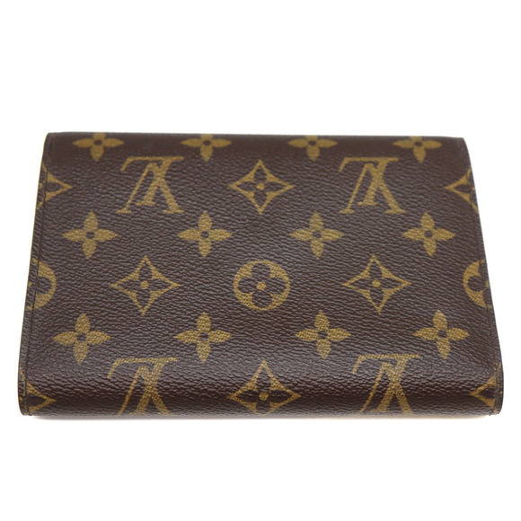 Louis Vuitton Porte Tresor Etui Papier Wallet Monogram Brown - Picture 3 of 8
